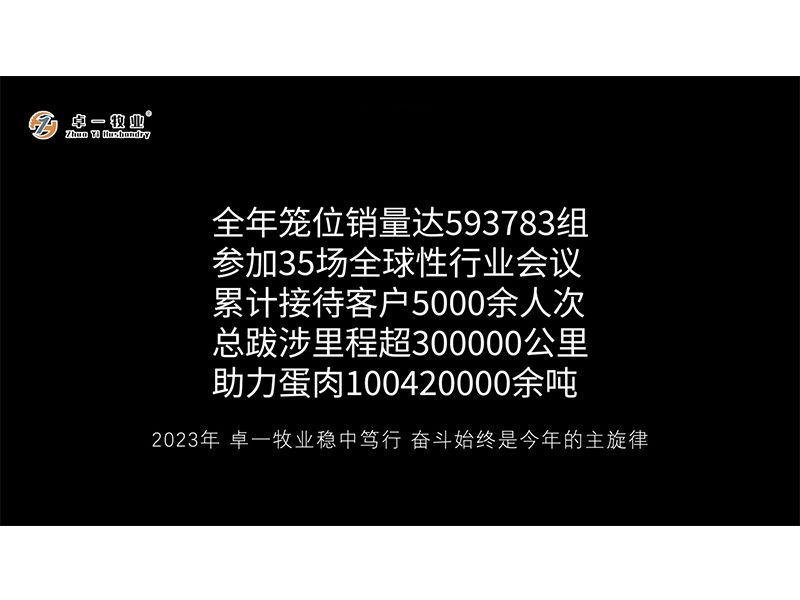 卓一牧業 | 年歲開啟，共赴新程